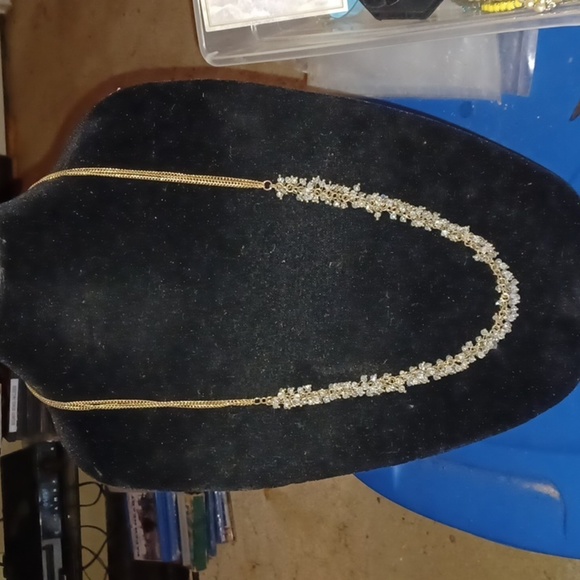 Hand Crafted Jewelry - Long Beaded Slip On Handmade Necklace